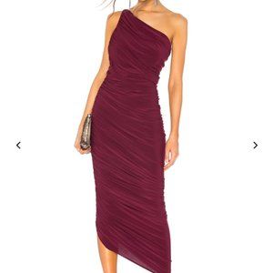 Norma Kamali - Diana Gown in Plum - New with Tags
